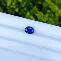 2.04 Ct. Blue Sapphire from Ceylon (Sri Lanka) Life Style