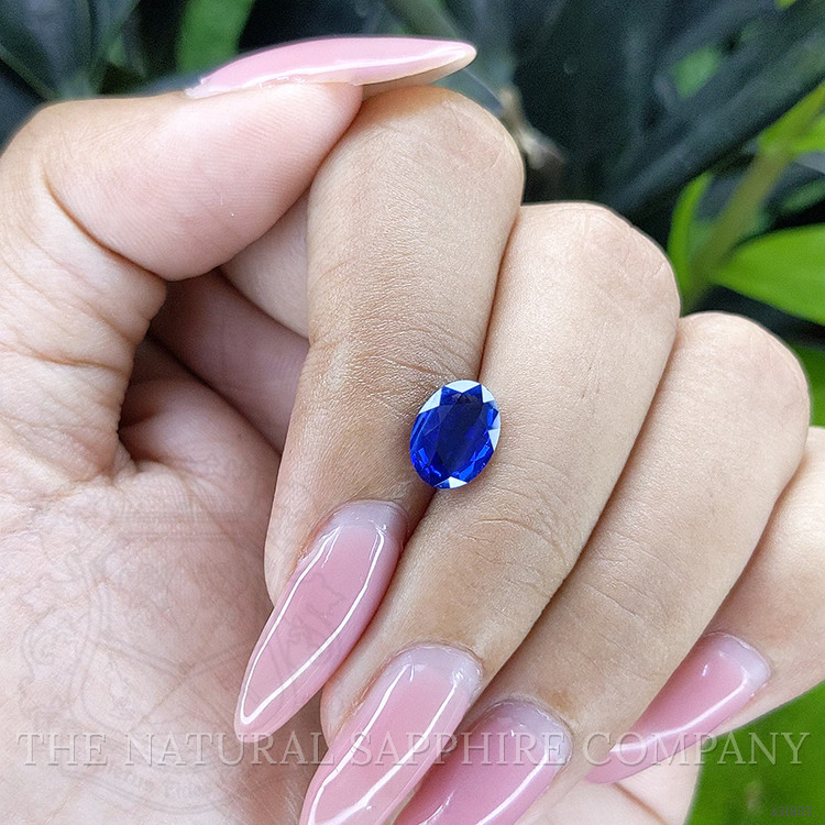 2.04 Ct. Blue Sapphire from Tanzania