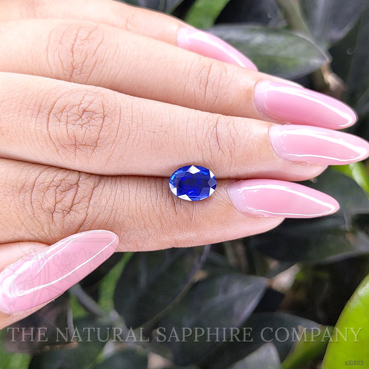 2.04 Ct. Blue Sapphire from Tanzania