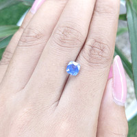 1.54 Ct. Blue Sapphire from Madagascar Life Style