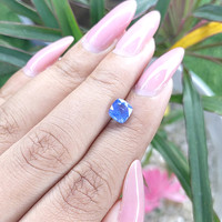 1.54 Ct. Blue Sapphire from Madagascar Life Style