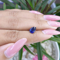 1.52 Ct. Blue Sapphire from Tanzania Life Style