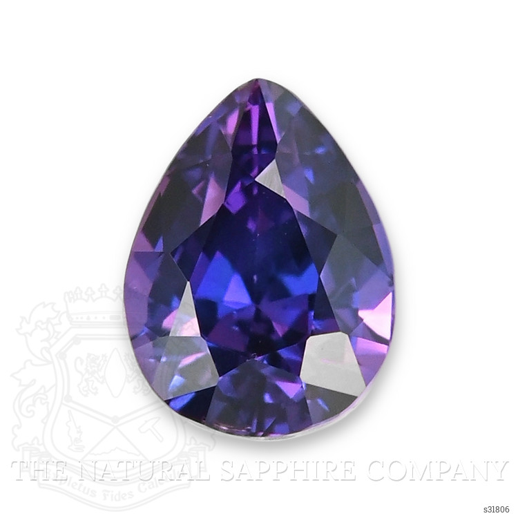 1.51 Ct. Purplish Blue Sapphire from Tanzania