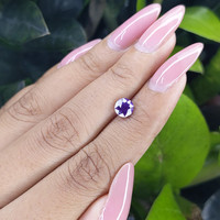 1.33 Ct. Purple Sapphire from Tanzania Life Style