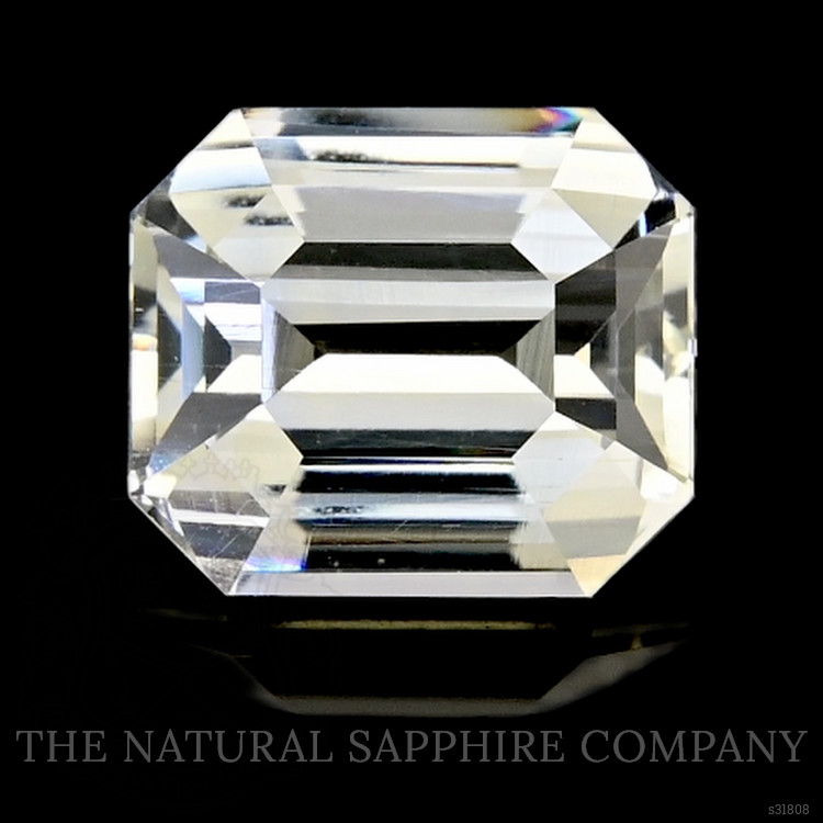 3.04 Ct. White Sapphire from Tanzania