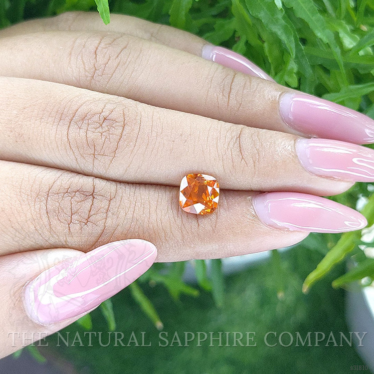 2.29 Ct. Orange Sapphire from Tanzania