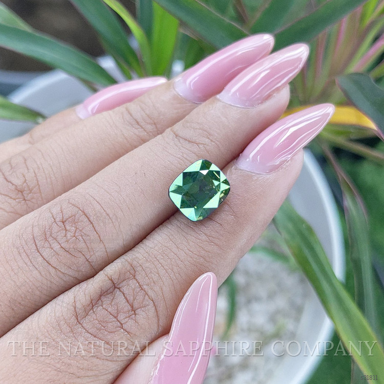 5.36 Ct. Bluish Green Sapphire from Tanzania