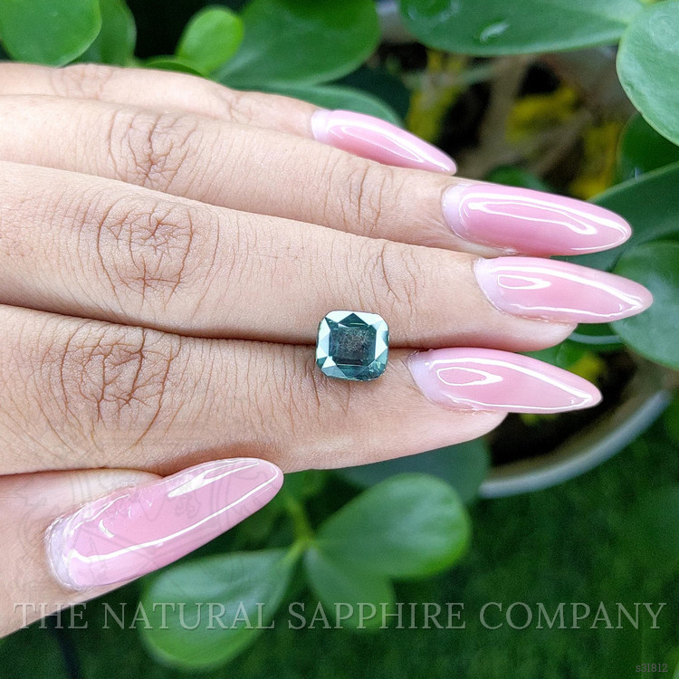 3.38 Ct. Bluish Green Sapphire from Tanzania