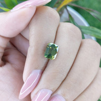 2.75 Ct. Yellowish Green Sapphire from Australia Life Style