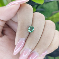 2.04 Ct. Green Sapphire from Tanzania Life Style