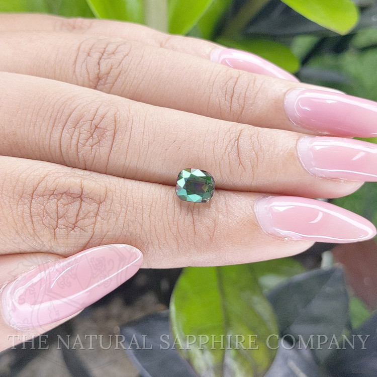 2.04 Ct. Green Sapphire from Tanzania