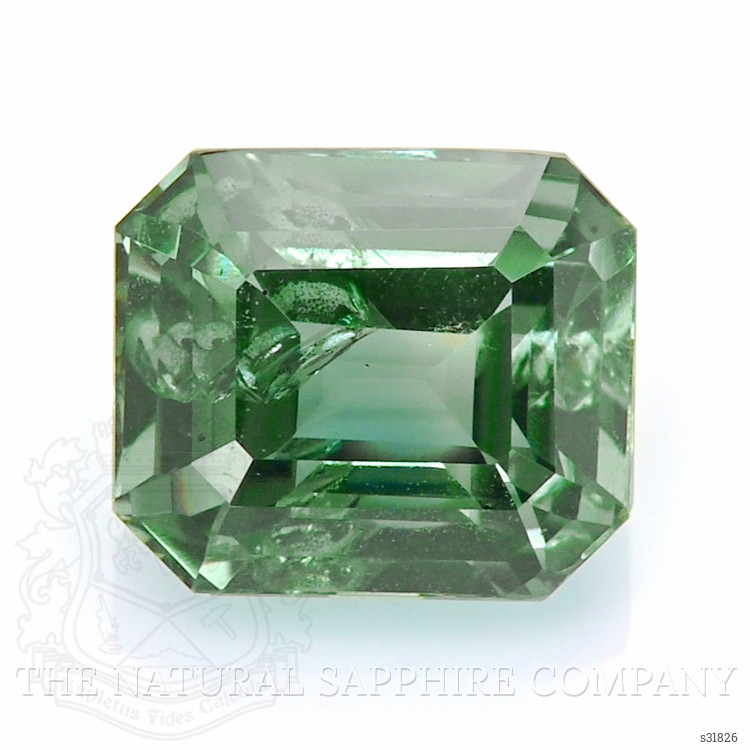 1.73 Ct. Green Sapphire from Tanzania