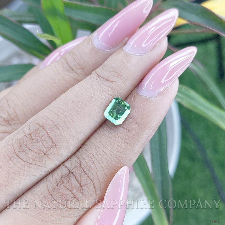 1.73 Ct. Green Sapphire from Tanzania