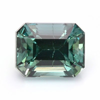 1.55 Ct. Bluish Green Sapphire from Madagascar Video