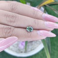 1.54 Ct. Bi Color Sapphire from Tanzania Life Style