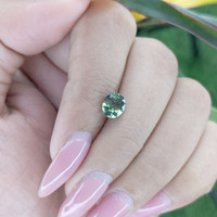 1.54 Ct. Bi Color Sapphire from Tanzania Life Style