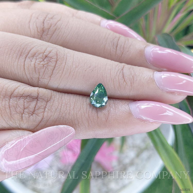 1.51 Ct. Green Sapphire from Tanzania