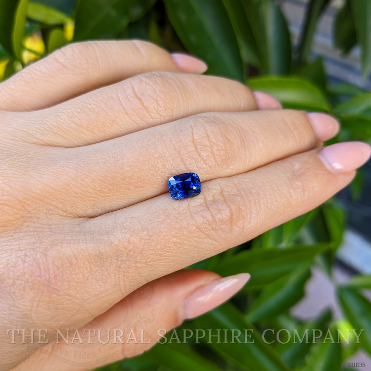 1.75 Ct. Blue Sapphire from Ceylon (Sri Lanka)