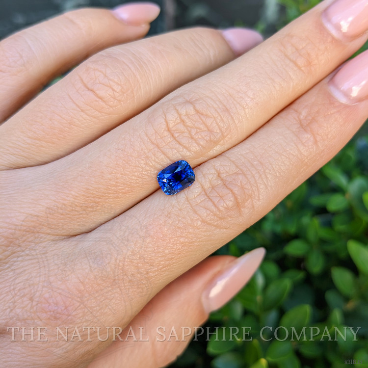 1.75 Ct. Blue Sapphire from Ceylon (Sri Lanka)