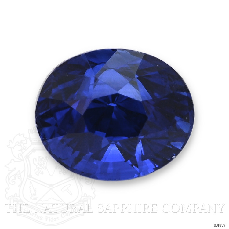 2.01 Ct. Blue Sapphire from Ceylon (Sri Lanka)