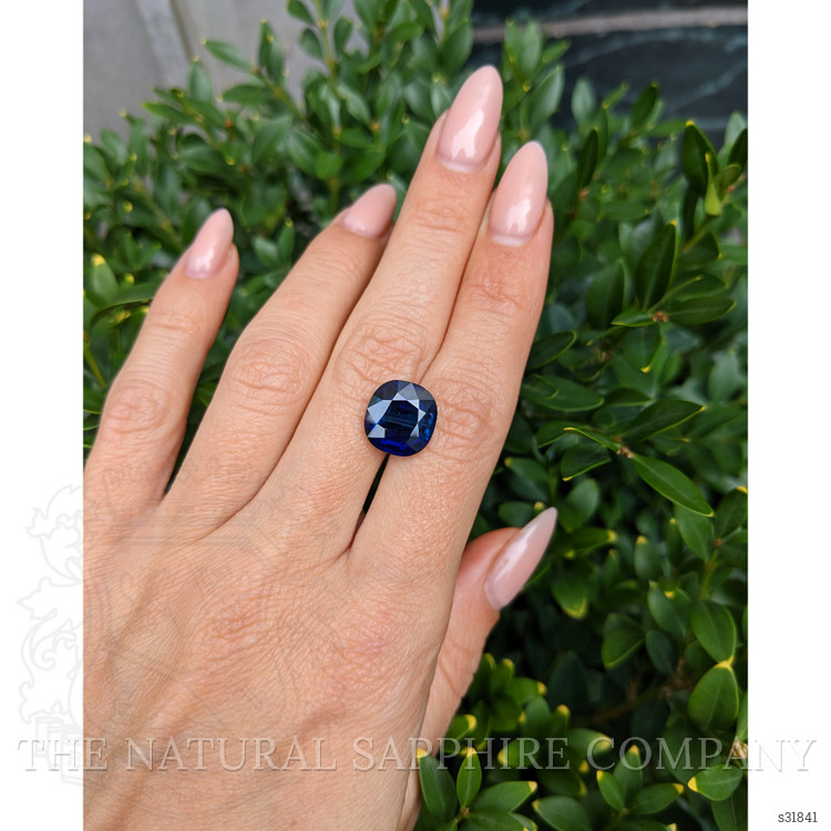 7.45 Ct. Blue Sapphire from Ceylon (Sri Lanka)