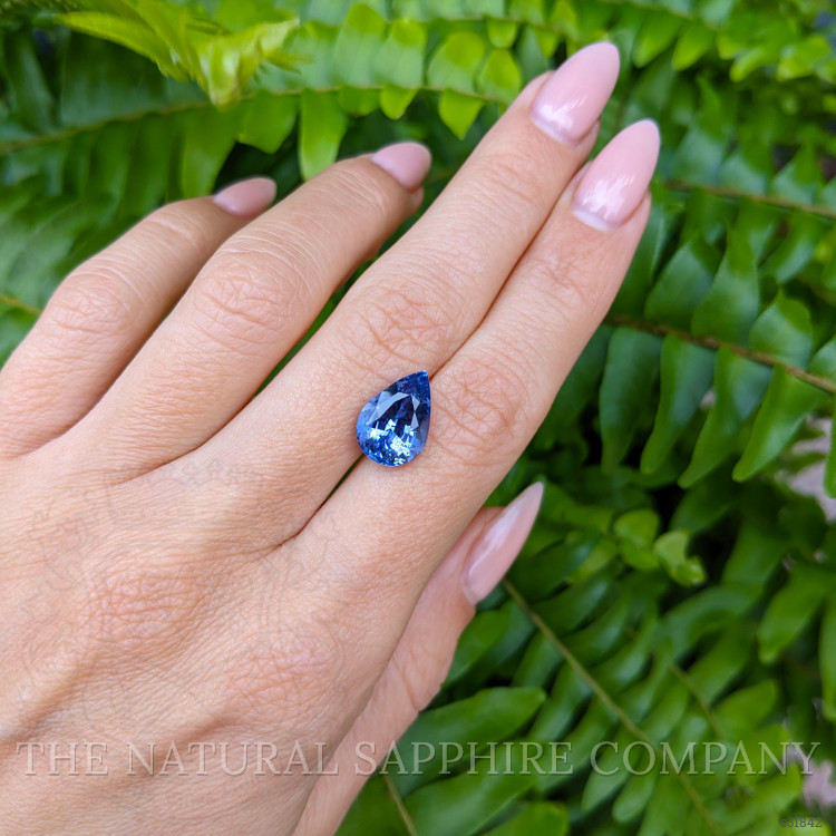6.03 Ct. Blue Sapphire from Ceylon (Sri Lanka)