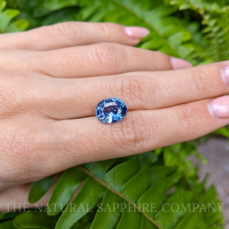 6.02 Ct. Blue Sapphire from Ceylon (Sri Lanka)