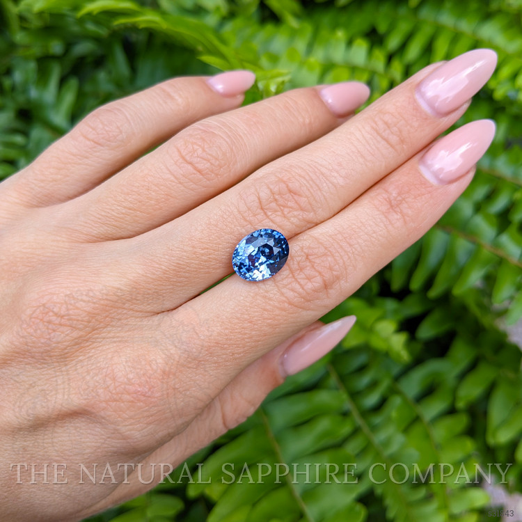 6.02 Ct. Blue Sapphire from Ceylon (Sri Lanka)