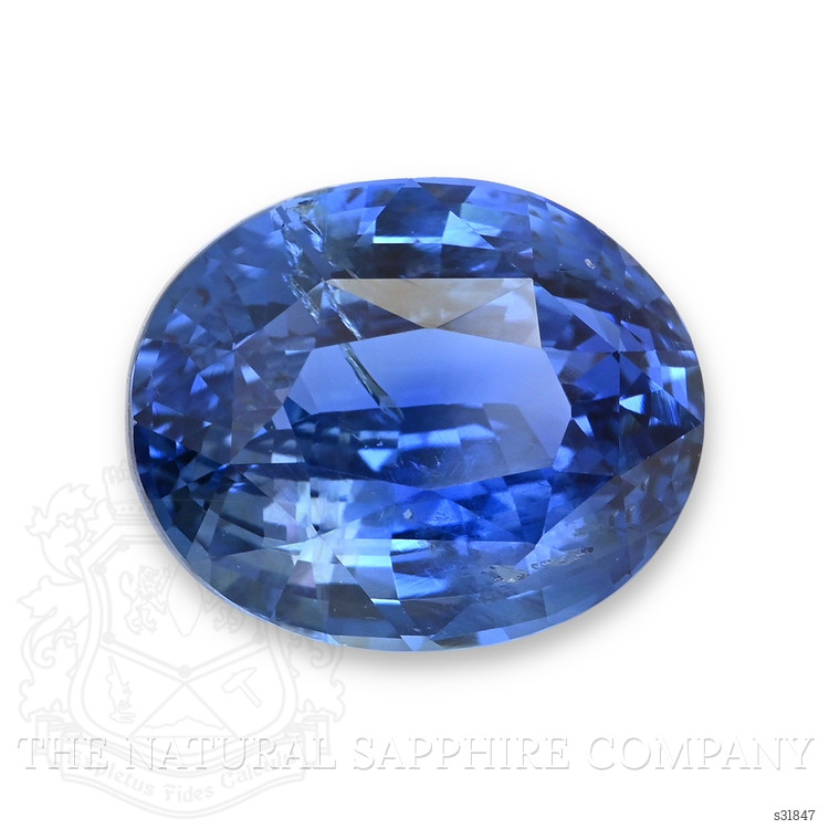 4.54 Ct. Blue Sapphire from Ceylon (Sri Lanka)