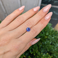 1.21 Ct. Color Change Sapphire from Ceylon (Sri Lanka) Life Style