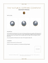 3.24 Ct. Sapphire from Burma (Myanmar) Appraisal