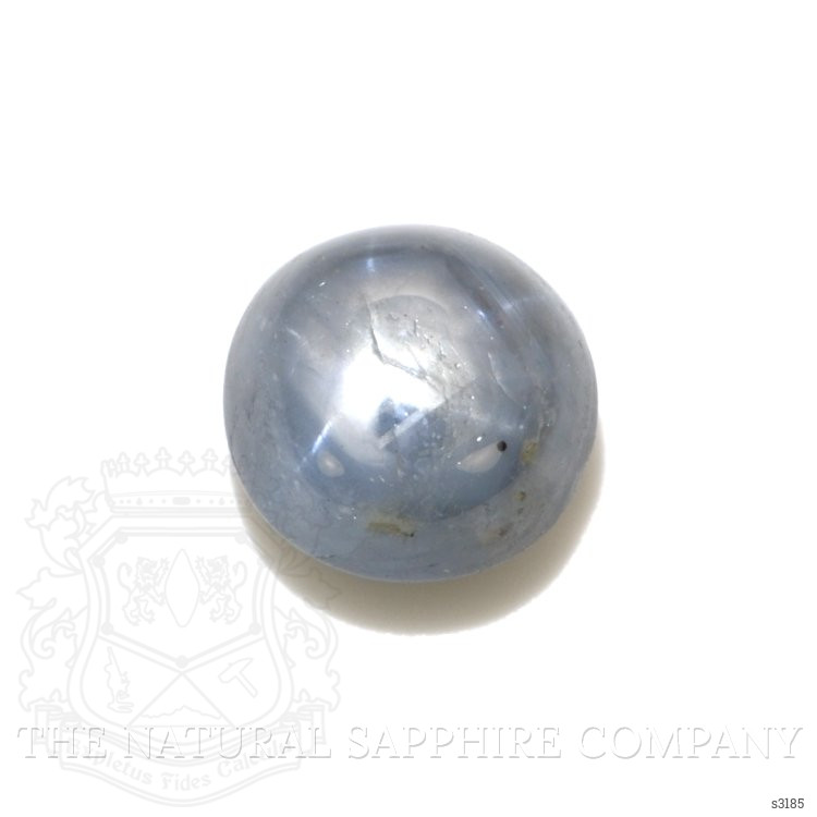 3.24 Ct. Bluish Grey Star Sapphire from Burma (Myanmar)