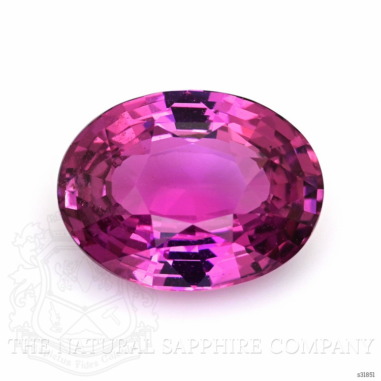 3.02 Ct. Purplish Pink Sapphire from Ceylon (Sri Lanka)