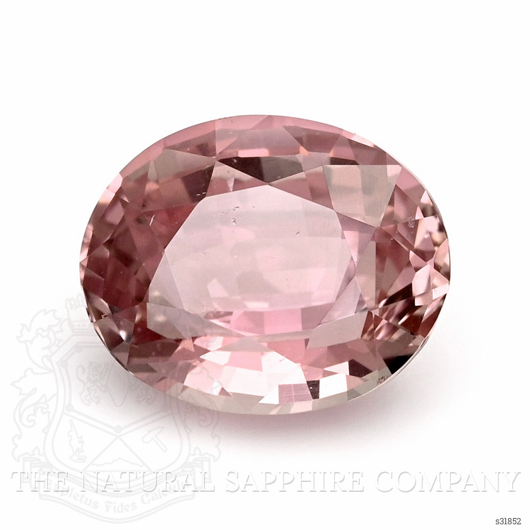 3.03 Ct. Pinkish Brown Sapphire from Ceylon (Sri Lanka)