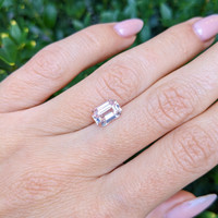 2.03 Ct. Peach Sapphire from Ceylon (Sri Lanka) Life Style