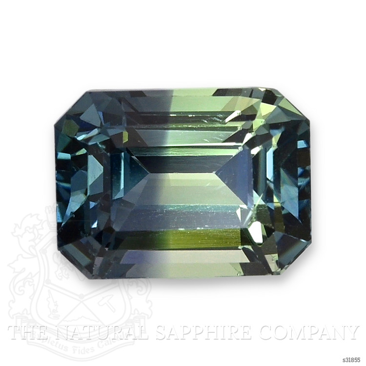 2.54 Ct. Bi Color Sapphire from Ceylon (Sri Lanka)