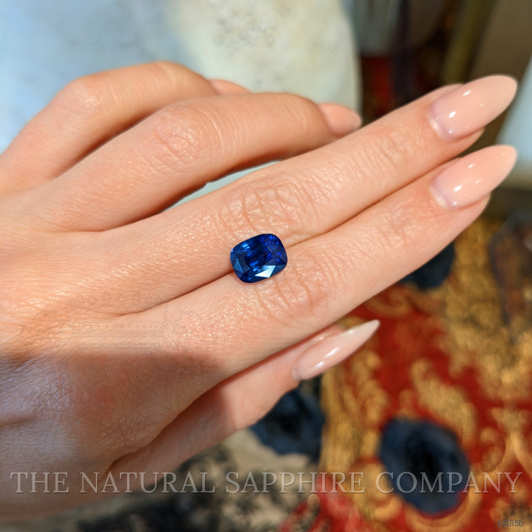 5.03 Ct. Blue Sapphire from Ceylon (Sri Lanka)