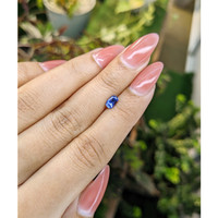 0.64 Ct. Blue Sapphire from Ceylon (Sri Lanka) Life Style