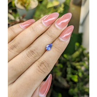 1.06 Ct. Blue Sapphire from Ceylon (Sri Lanka) Life Style