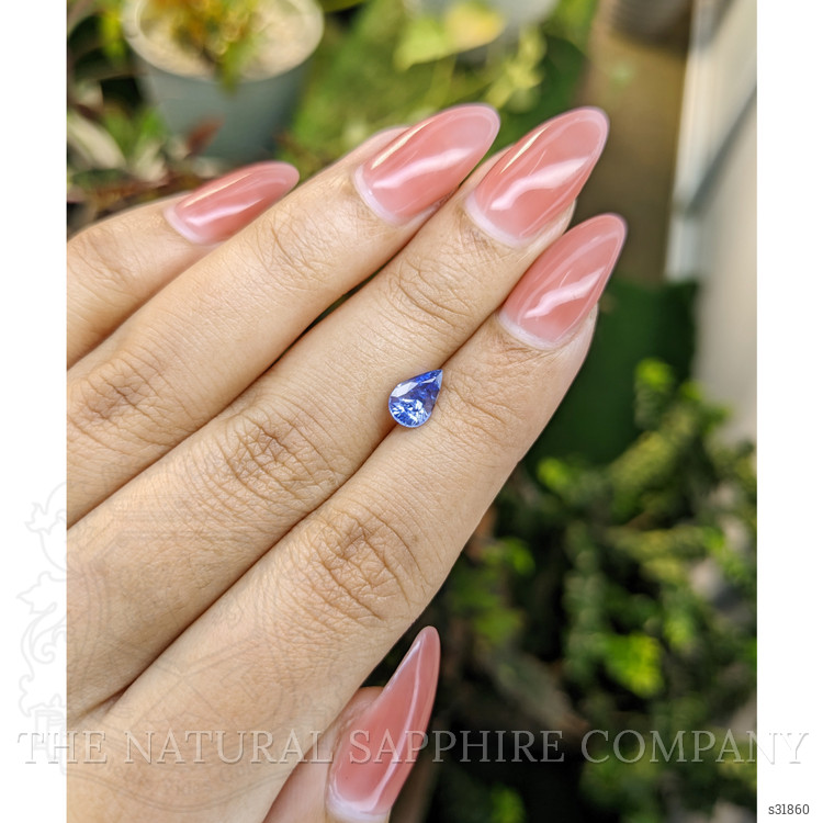 1.06 Ct. Blue Sapphire from Ceylon (Sri Lanka)
