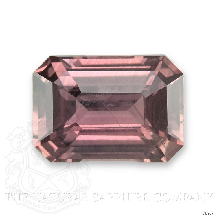 3.63 Ct. Pinkish Brown Sapphire from Madagascar