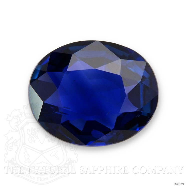 2.51 Ct. Blue Sapphire from Ceylon (Sri Lanka)