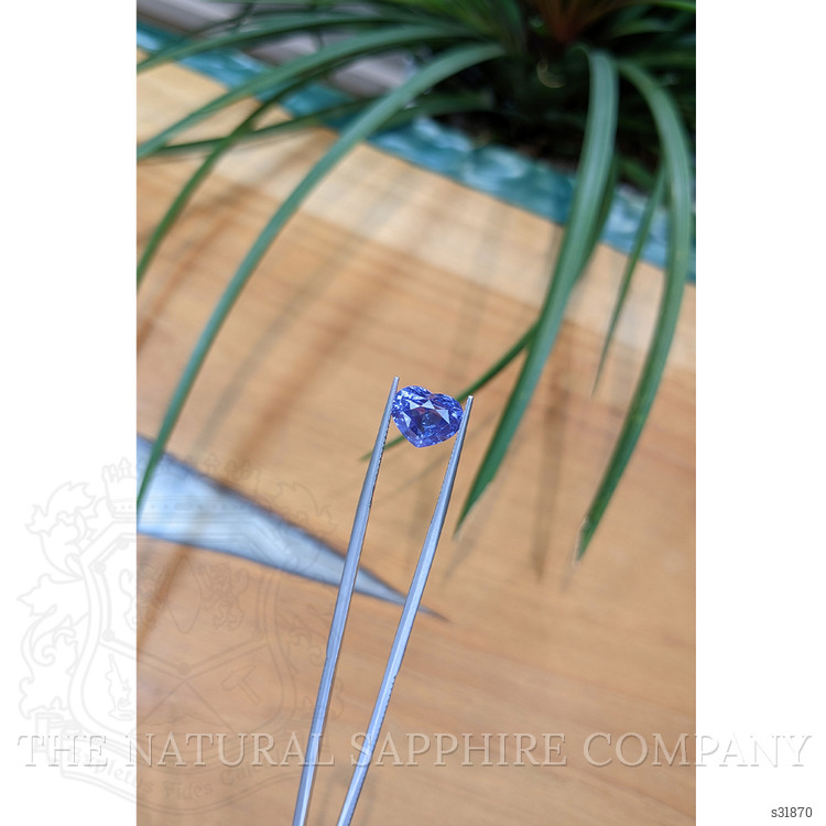 4.55 Ct. Blue Sapphire from Ceylon (Sri Lanka)