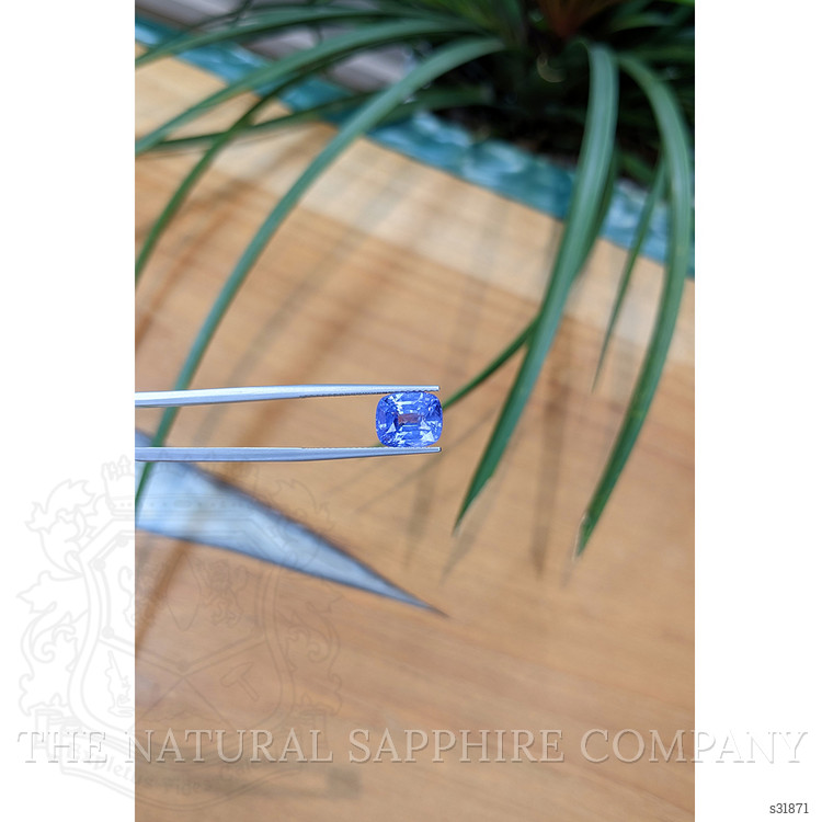 5.24 Ct. Blue Sapphire from Ceylon (Sri Lanka)