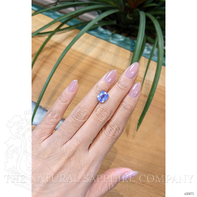 5.24 Ct. Blue Sapphire from Ceylon (Sri Lanka)