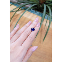 3.57 Ct. Blue Sapphire from Ceylon (Sri Lanka) Life Style