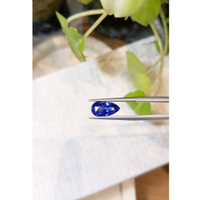 3.75 Ct. Blue Sapphire from Ceylon (Sri Lanka) Life Style