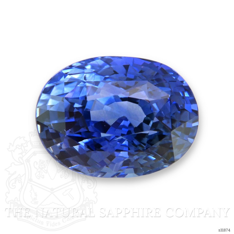 5.10 Ct. Blue Sapphire from Ceylon (Sri Lanka)