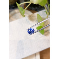 5.10 Ct. Blue Sapphire from Ceylon (Sri Lanka) Life Style