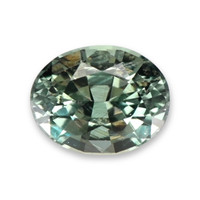 0.45 Ct. Bluish Green Sapphire from Madagascar Video